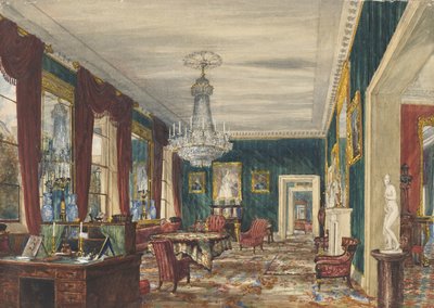 Second Empire Salon by Unbekannt Unbekannt